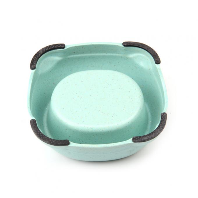 Wytrzymały podw&oacute;jny bambusowy, przenośny miska do jedzenia dla ps&oacute;w i kot&oacute;w w najlepszej cenie 4