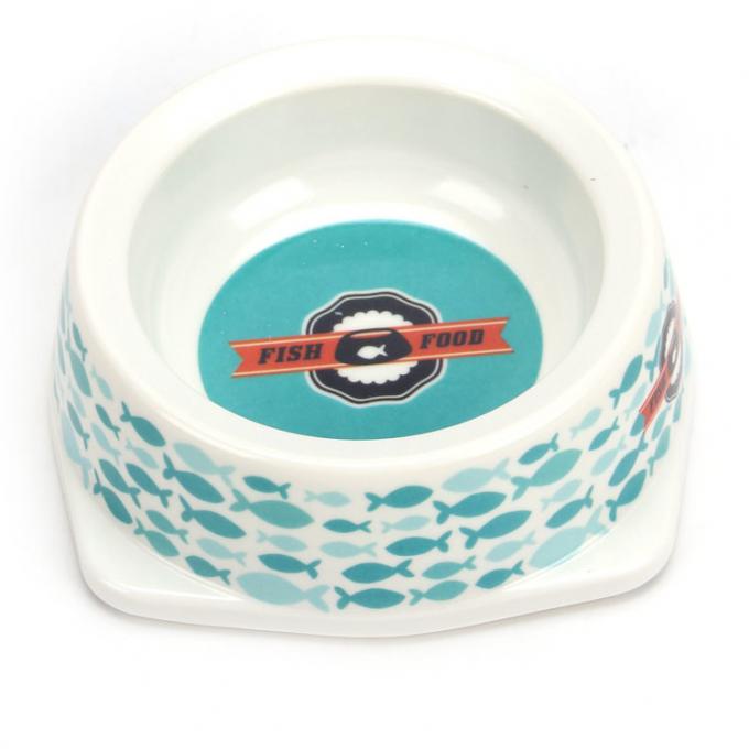 Przeciwtarczanie mrówkom dla psów, kotów, okrągłe plastikowe wody, podajnik żywności, zbiornik wody 0