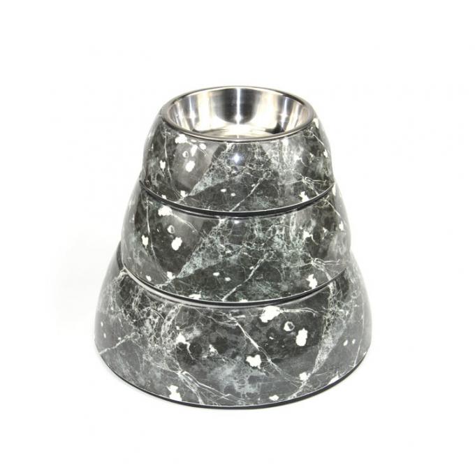 Wysokiej jakości kolorowe produkty wodne dla zwierząt domowych Pudełka dla psów ze stali nierdzewnej 2