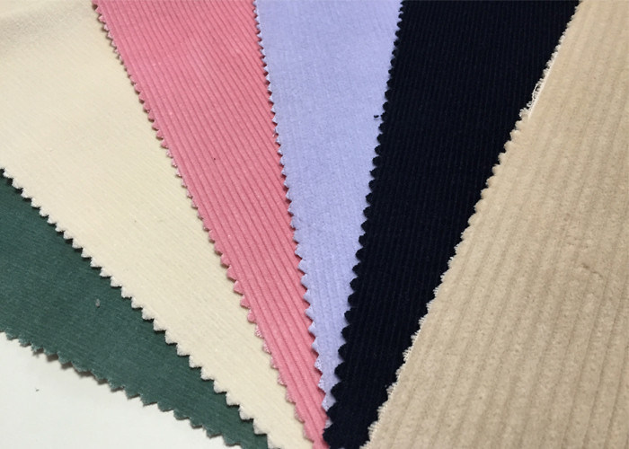 Kolorowy Spandex Stretch Corduroy Materiał 6w 8w 9w 11w