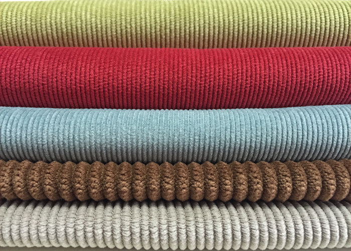 Tkanina Nyloy Corduroy Ubrania Stretch Tkanina Corduroy Zielony Szary Błękitny