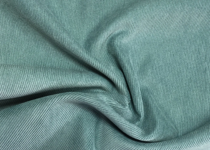 Tkanina Nyloy Corduroy Ubrania Stretch Tkanina Corduroy Zielony Szary Błękitny