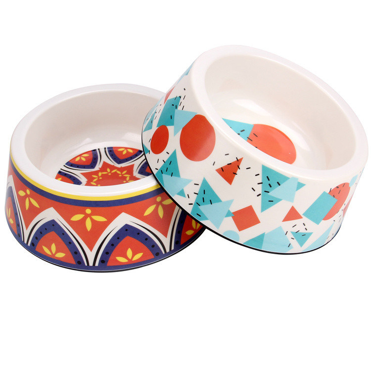 Melamin Yum Dog & Cat Pet Food Bowl - Myjnia naczyń Bezpieczna naczynia dla zwierząt domowych do jedzenia lub wody