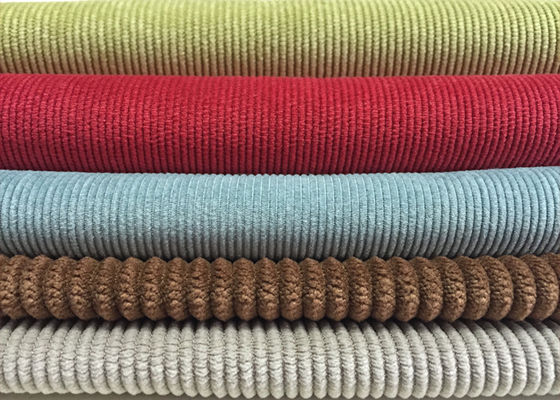 Tkanina Nyloy Corduroy Ubrania Stretch Tkanina Corduroy Zielony Szary Błękitny