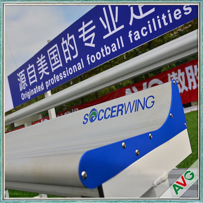 Ochrona UV wyciągające się krzesła na stadionie piłkarskim z plastiku / aluminium