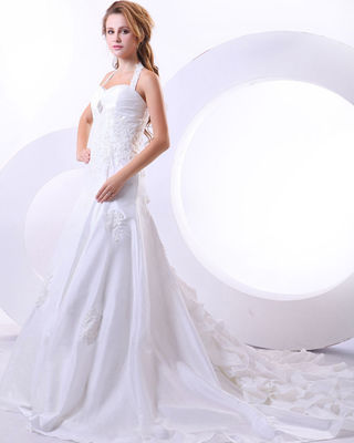 / Na zamówienie / na szyję / nawiązuję suknię ślubną / dla ptaków, dziewcząt, kobiet