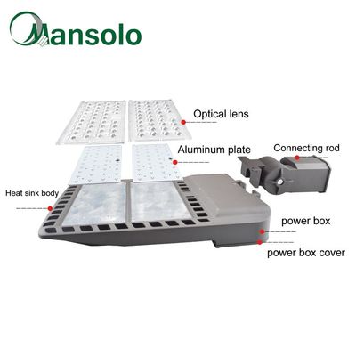 Złoty dostawca chiński producent odlewania gumowego 200w LED światło uliczne mieszkanie abc