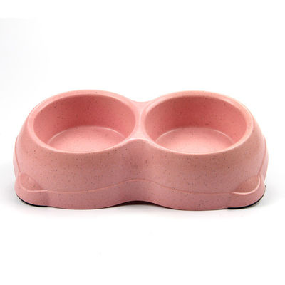 Wytrzymały podwójny bambusowy, przenośny miska do jedzenia dla psów i kotów w najlepszej cenie