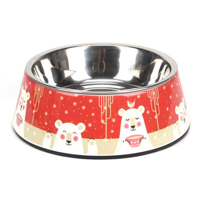 Dobry reputacja Pet Travel Bowl/Covered Pet Food Bowl z nowym projektem