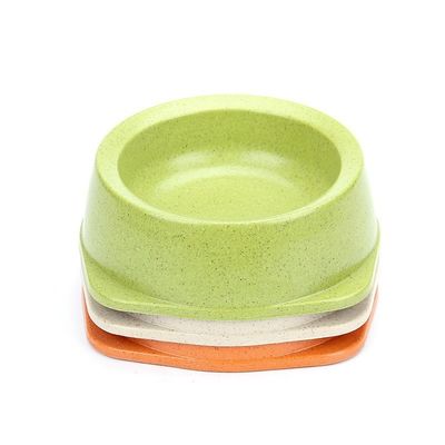 Nowy styl Pet Shop Bamboo Fiber Pet Bowl Cat Bowl