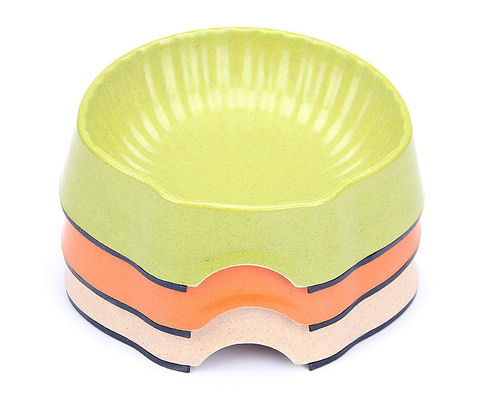 Doskonały Materiał Gorący Produkt Bambus Pies & Cat Feeder Food Bowl