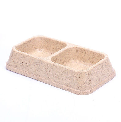 Podwójne i kolorowe Sublimacja bambusowa Wielka lub duża miska dla psów i zwierząt domowych