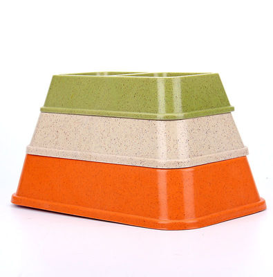 Podwójne i kolorowe Sublimacja bambusowa Wielka lub duża miska dla psów i zwierząt domowych