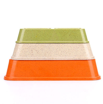 Podwójne i kolorowe Sublimacja bambusowa Wielka lub duża miska dla psów i zwierząt domowych